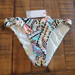 Billabong Tropic Safari Bikini Bottoms Small NWT